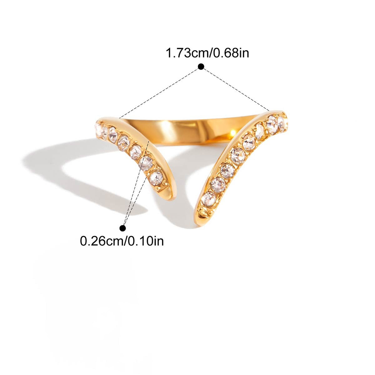 Elegant Ring Collection Three Styles Non-Fading Design [203-205]
