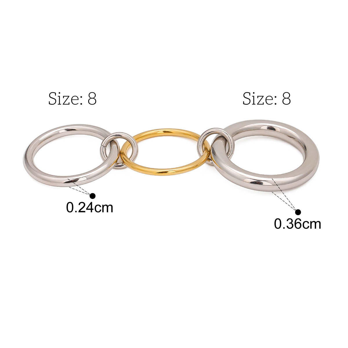 Premium Ring Collection Multiple Styles Non-Fading Design [279-293]
