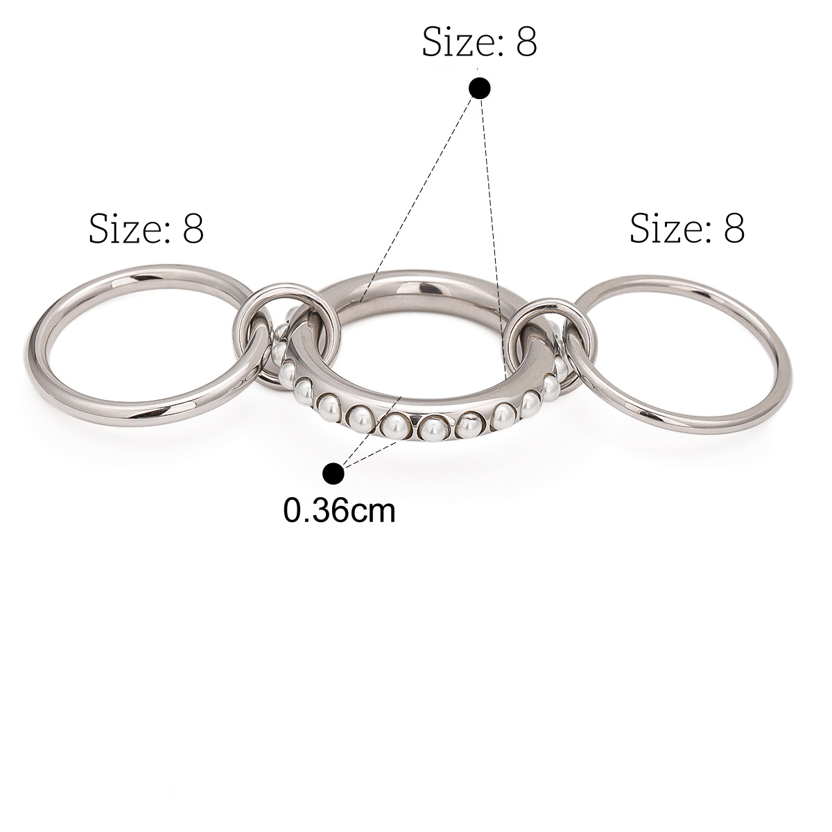 Premium Ring Collection Multiple Styles Non-Fading Design [279-293]