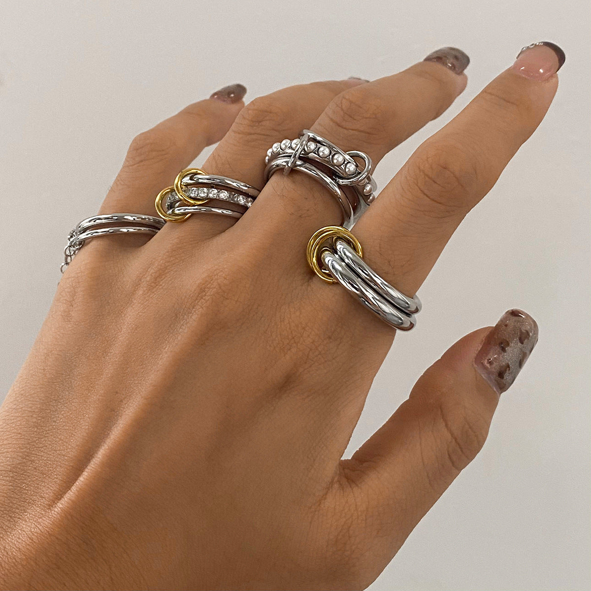 Premium Ring Collection Multiple Styles Non-Fading Design [279-293]