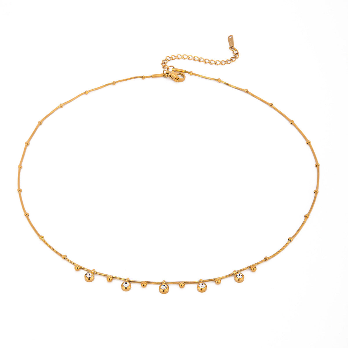 Luxury Collarbone Chain Necklace High-End Light Luxury Design [102]