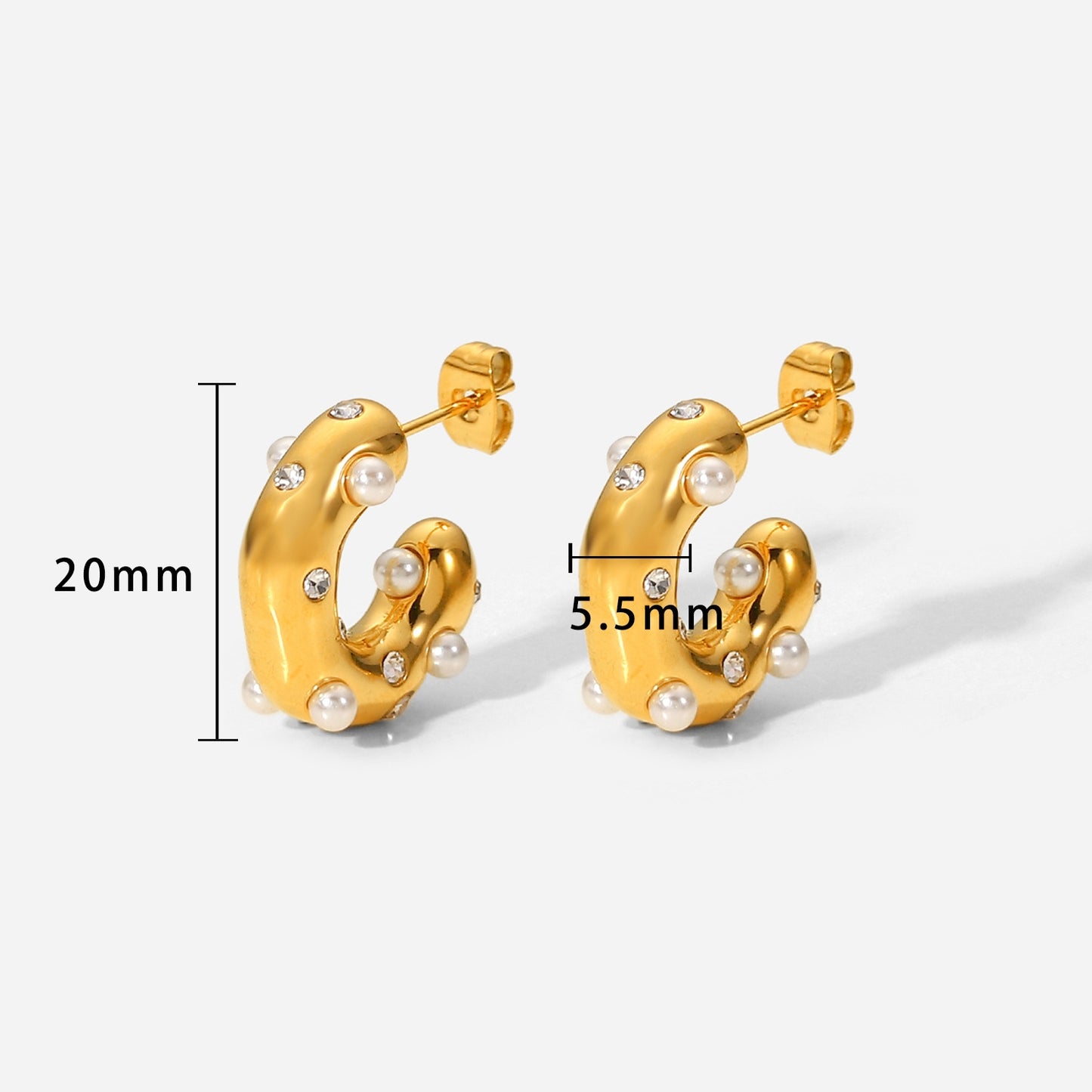 North American INS Style Fashion Non-Fading Vintage Earrings [410-421]