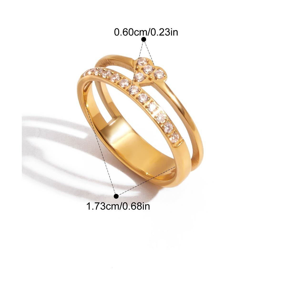 Elegant Ring Collection Multiple Styles Non-Fading Design [272-278]