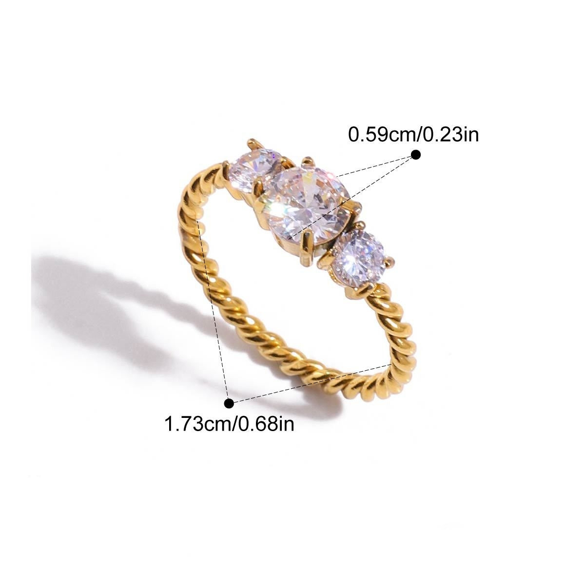 Elegant Ring Collection Multiple Styles Non-Fading Design [272-278]