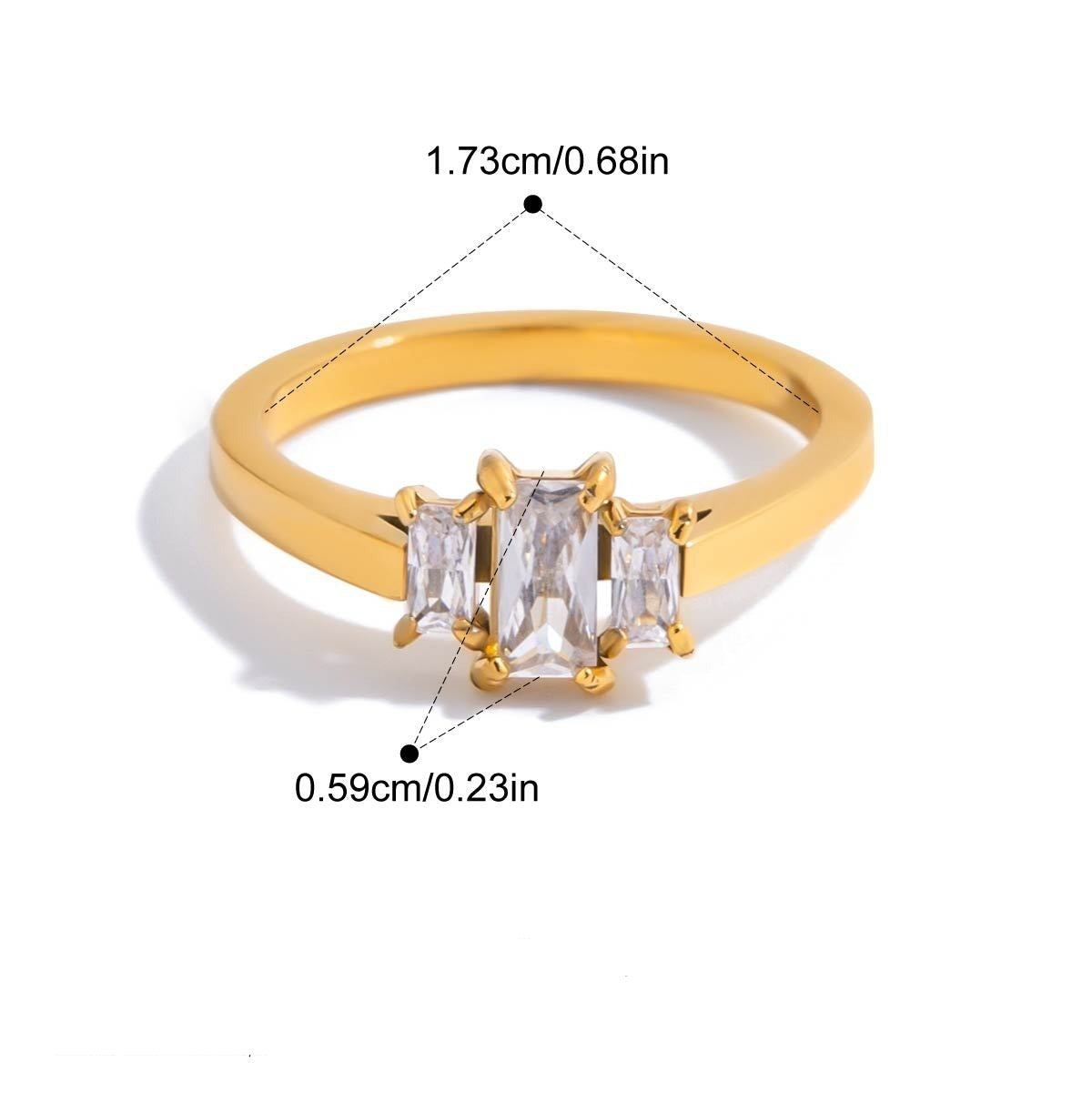 Elegant Ring Collection Multiple Styles Non-Fading Design [272-278]