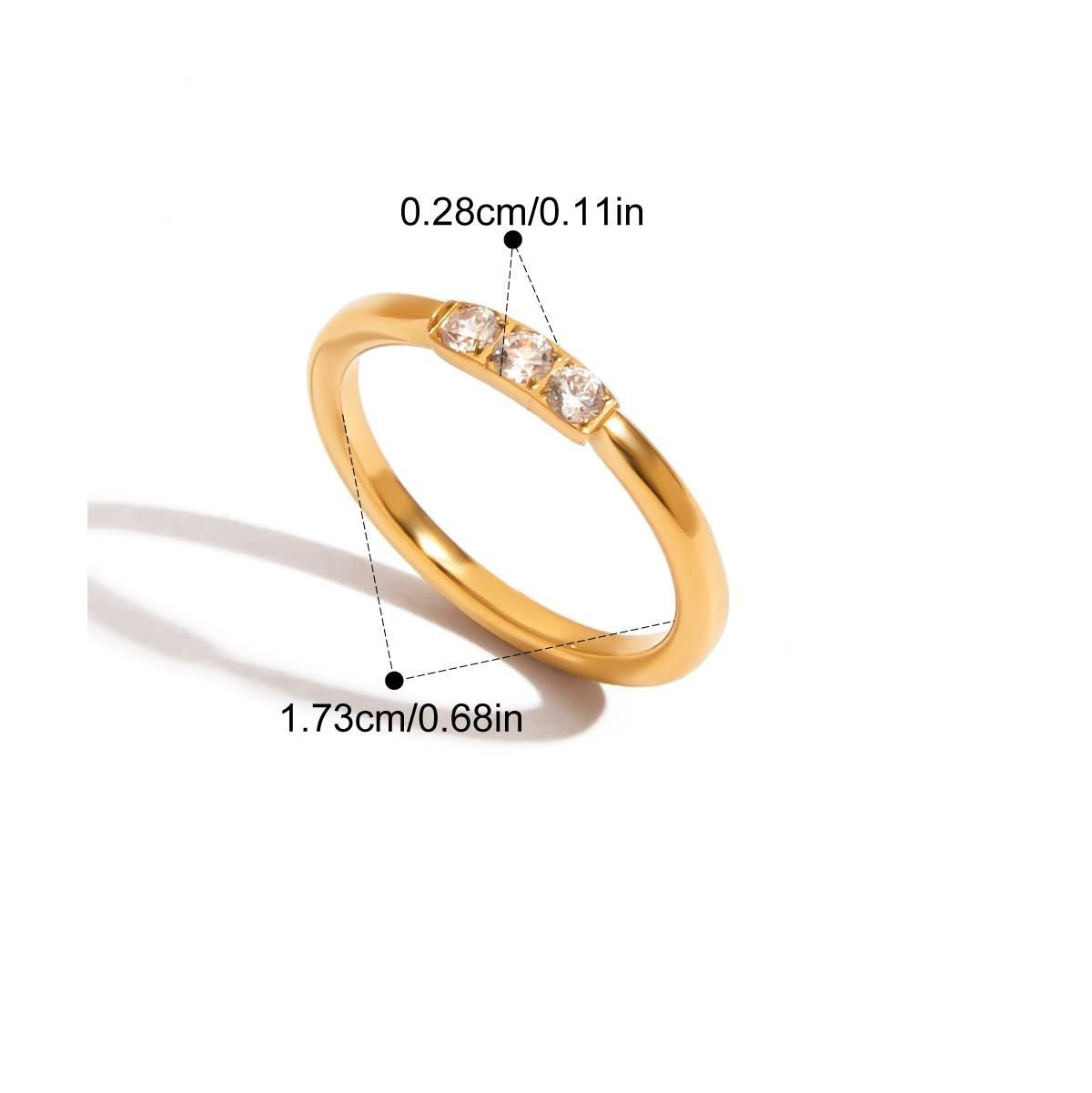Elegant Ring Collection Multiple Styles Non-Fading Design [272-278]