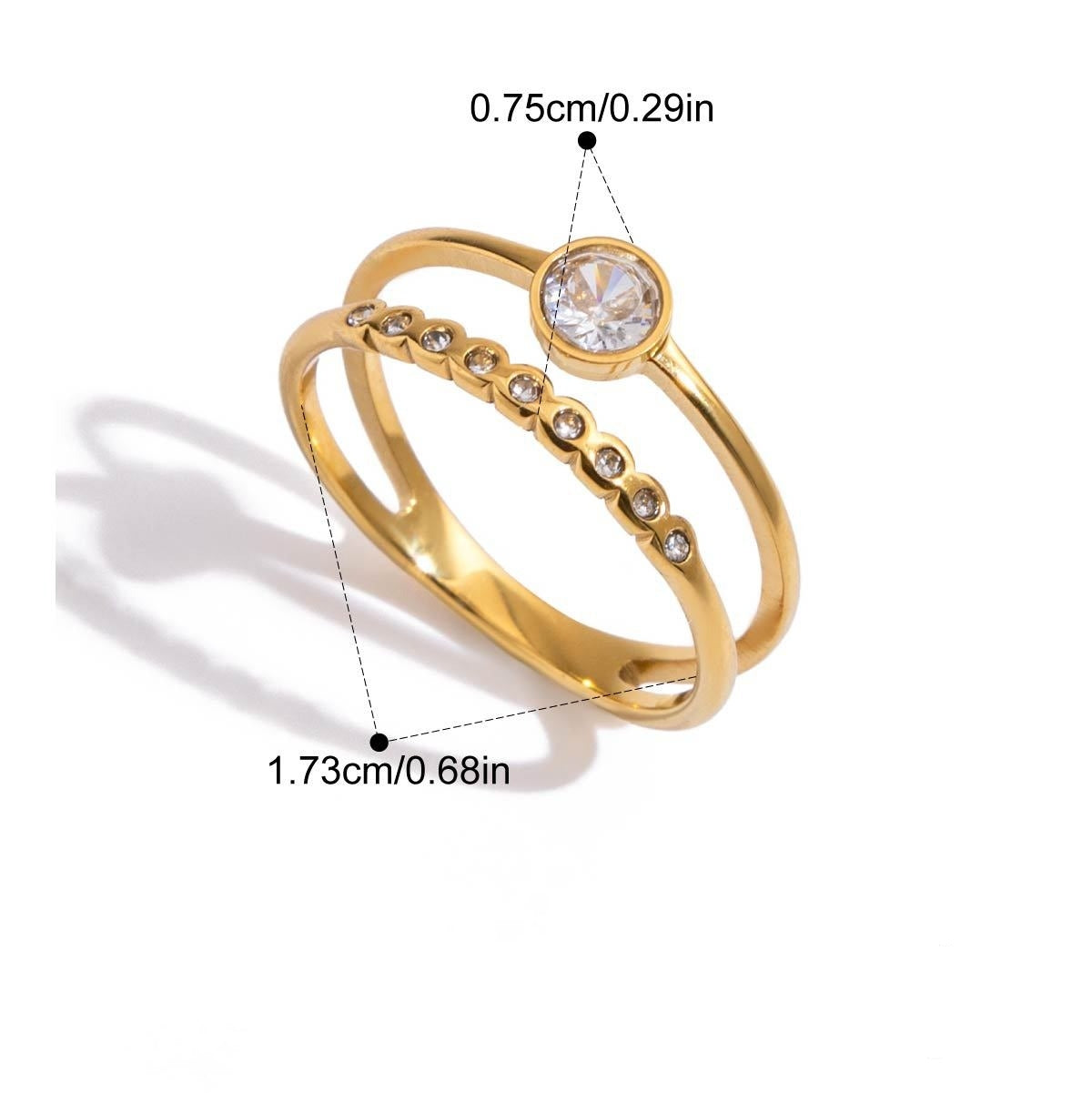 Elegant Ring Collection Multiple Styles Non-Fading Design [272-278]