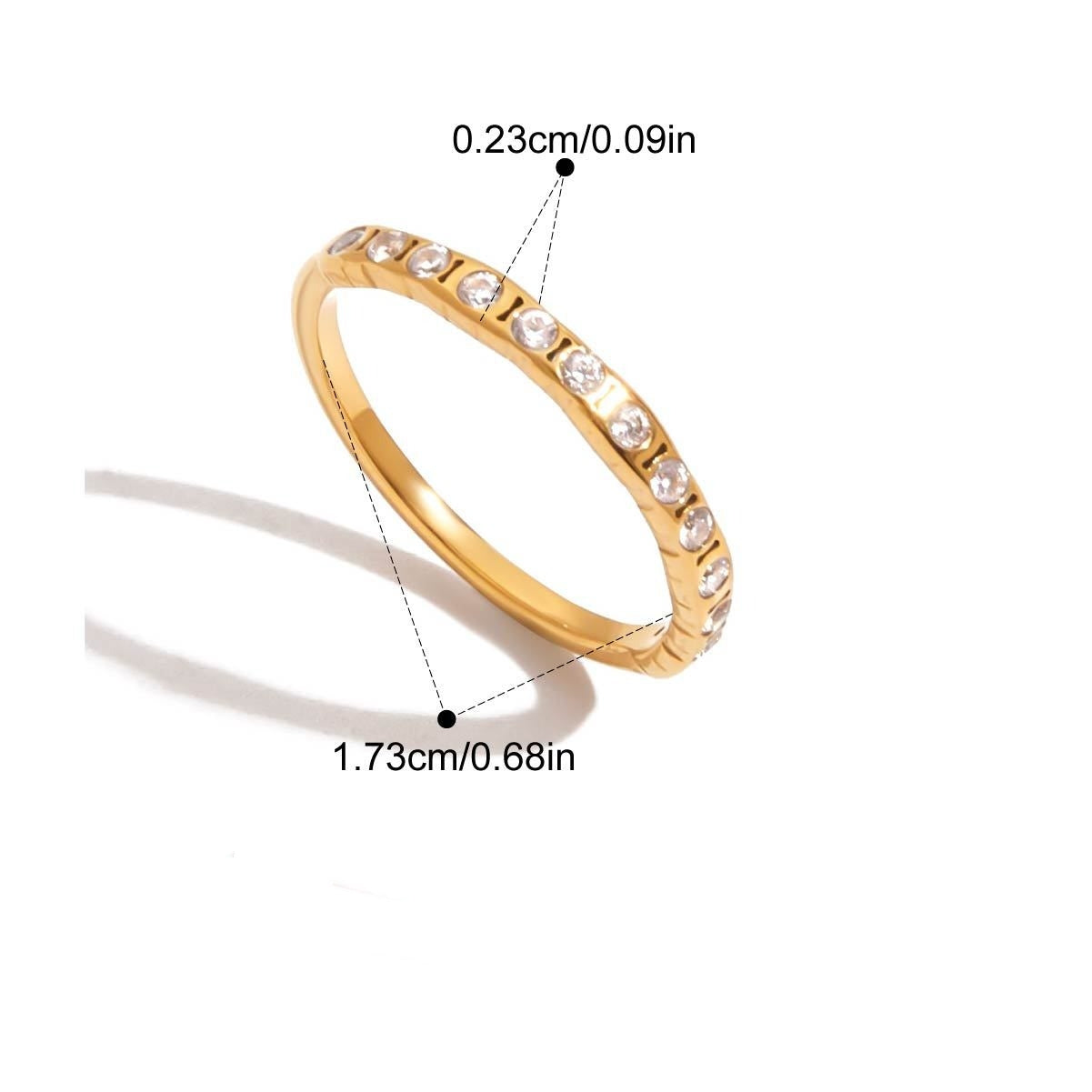 Elegant Ring Collection Multiple Styles Non-Fading Design [272-278]