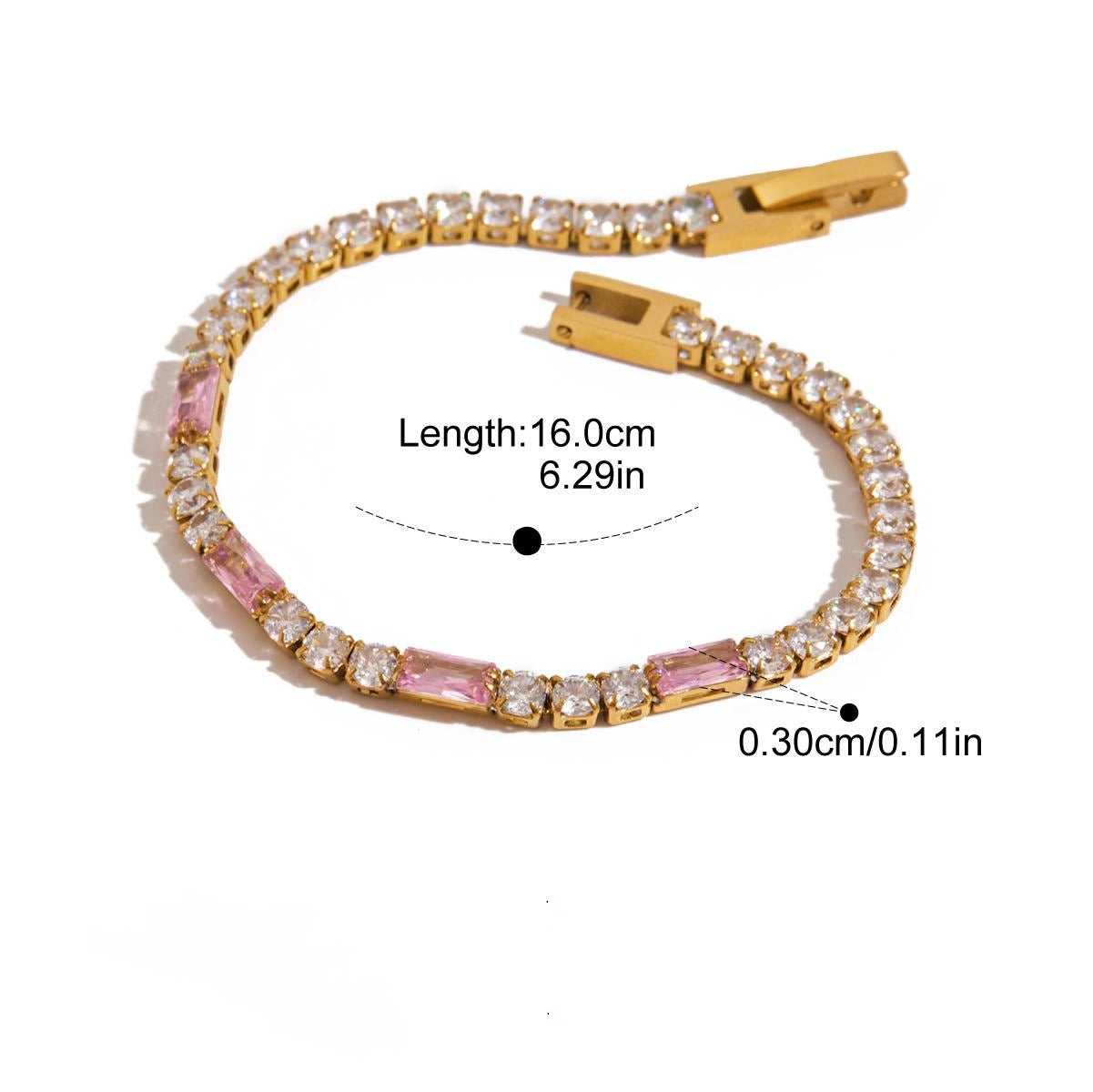Luxury Bracelet Collection Multiple Styles Non-Fading Design [304-311]