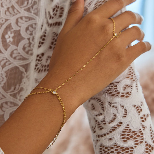 Elegant Luxury Necklace Delicate Chain Non-Fading Design [103]