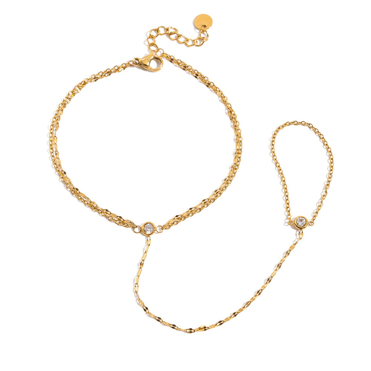 Elegant Luxury Necklace Delicate Chain Non-Fading Design [103]