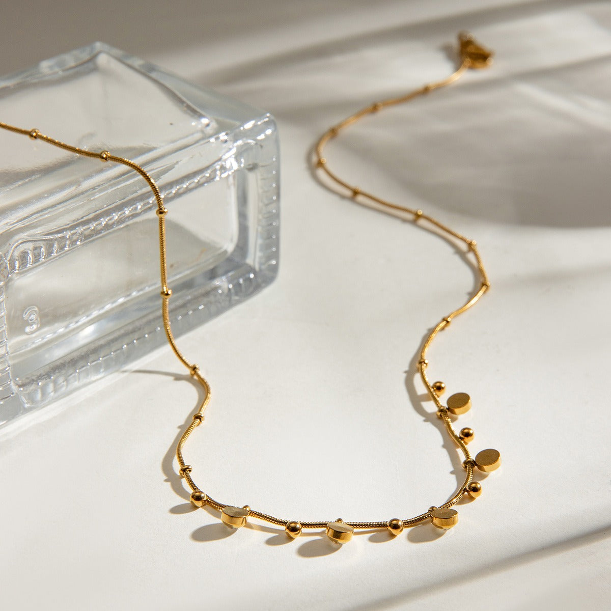 Luxury Collarbone Chain Necklace High-End Light Luxury Design [102]