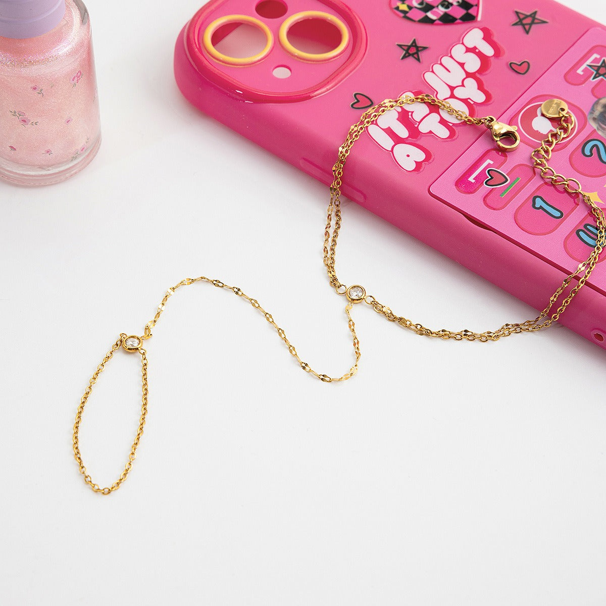Elegant Luxury Necklace Delicate Chain Non-Fading Design [103]