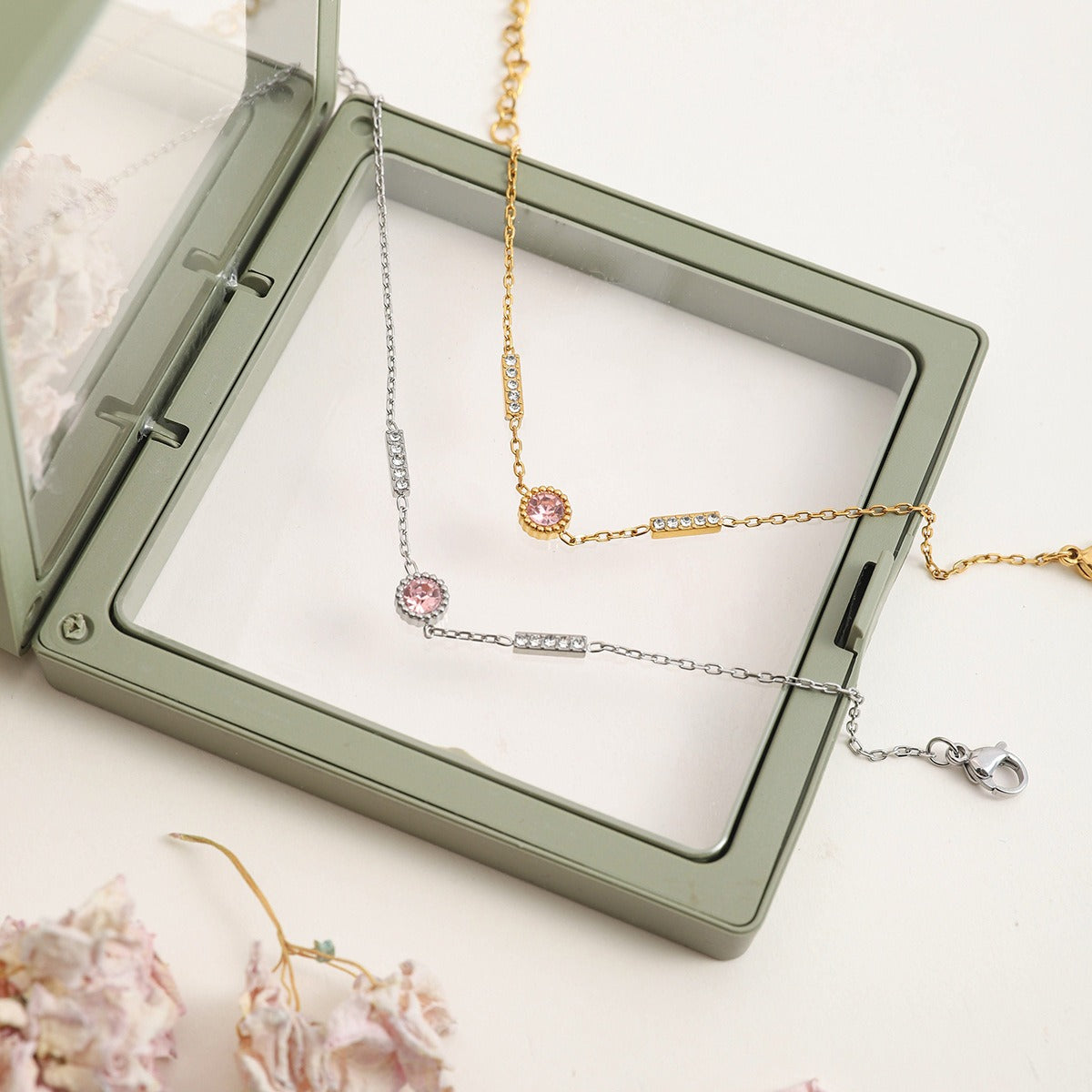 Delicate Chain Bracelet Collection Non-Fading Luxury Design  [302-303]