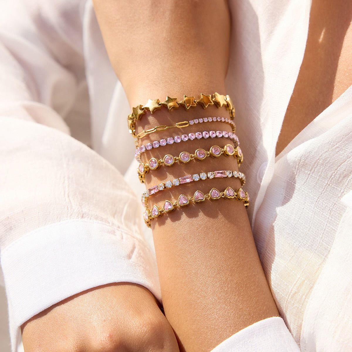 Luxury Bracelet Collection Multiple Styles Non-Fading Design [304-311]