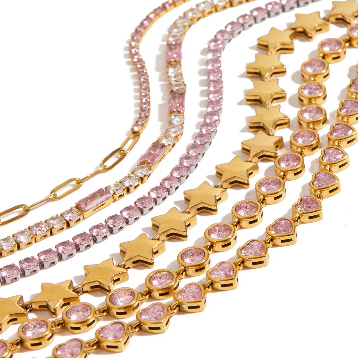 Luxury Bracelet Collection Multiple Styles Non-Fading Design [304-311]