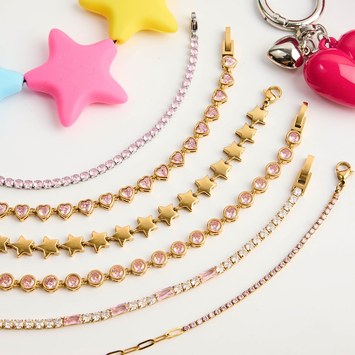 Luxury Bracelet Collection Multiple Styles Non-Fading Design [304-311]