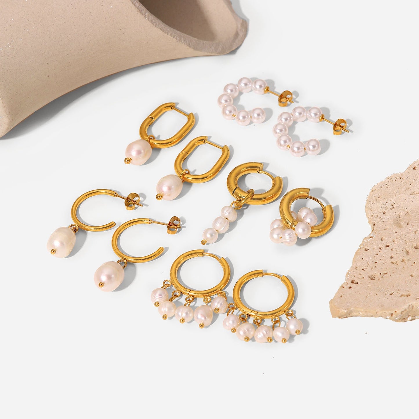 North American INS Style Fashion Non-Fading Vintage Earrings [410-421]