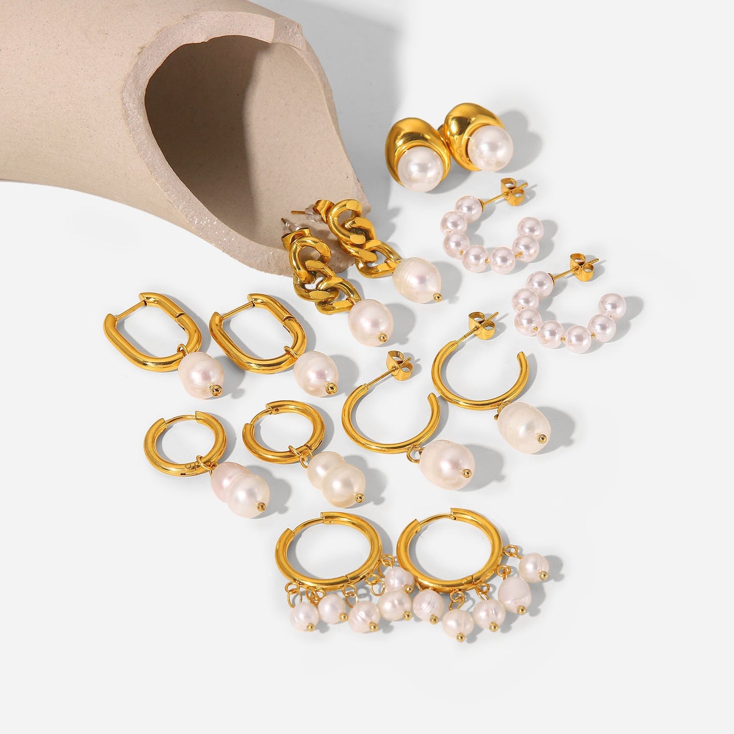 North American INS Style Fashion Non-Fading Vintage Earrings [410-421]