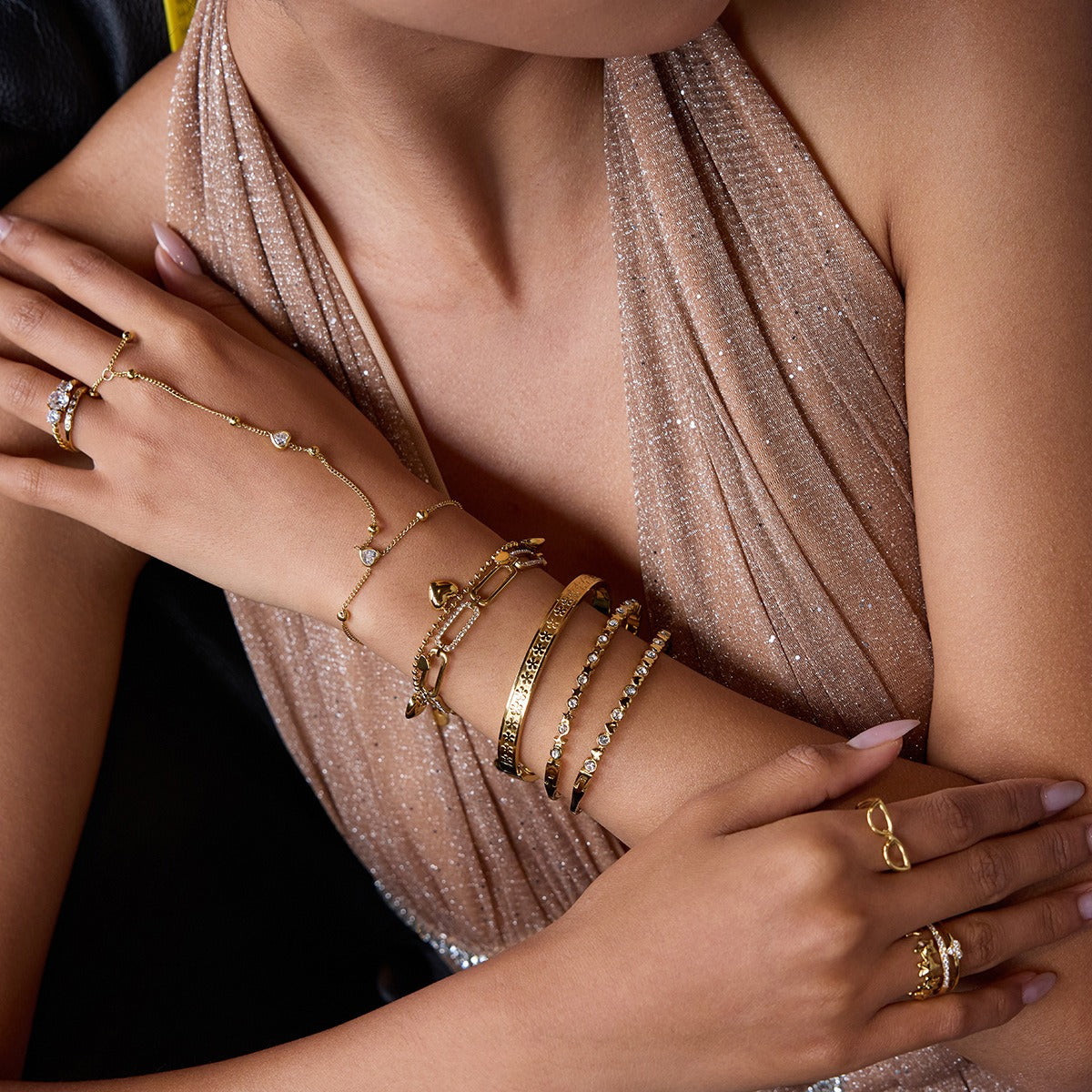 Elegant Bracelet Collection Seven Styles Non-Fading Design [323-329]